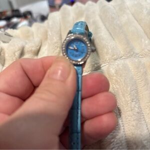 Invicta Turquoise Smartwatch with Silver Details